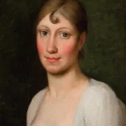 Christoffer W. Eckersberg | Christine Rebekka Eckersberg - 1809 | Gerahmter Kunstdruck | Goldenes Zeitalter Dänemark | formida