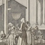 Christoffer W. Eckersberg | Marktfrauen in Kopenhagen - 1852 | Gerahmter Kunstdruck | Goldenes Zeitalter Dänemark | formida