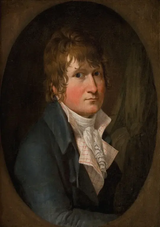 Christoffer W. Eckersberg | Selvportræt – 1809 | Indrammet kunsttryk | Danmarks Guldalder | formida