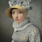 Christoffer W. Eckersberg | Model Anna Maria Uhden - 1815 | Gerahmter Kunstdruck | Goldenes Zeitalter Dänemark | formida