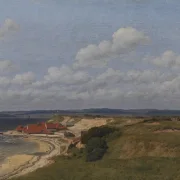Christoffer W. Eckersberg | Ziegelei Rendbjerg an der Flensburger Förde - 1830 | Gerahmter Kunstdruck | Goldenes Zeitalter Dänemark | formida
