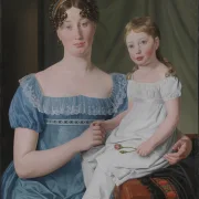 Christoffer Wilhelm Eckersberg – Porträt einer Adligen 1817 | Giclée Kunstdruck gerahmt