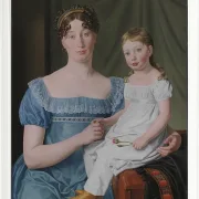 Christoffer Wilhelm Eckersberg – Porträt einer Adligen 1817 | Giclée Kunstdruck gerahmt