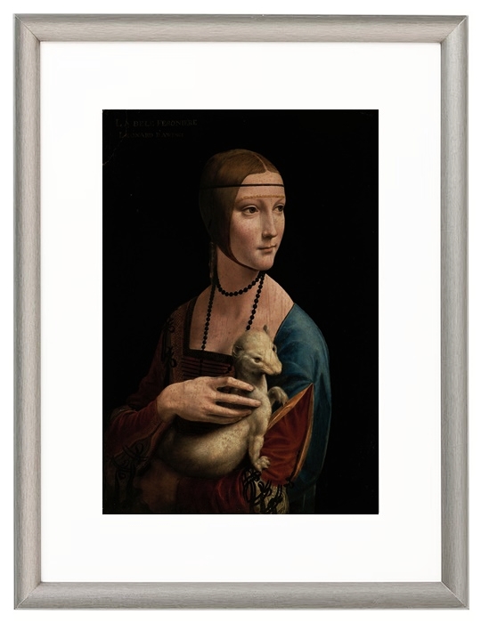 Dame mit Hermelin – Porträt von Cecilia Gallerani – 1536