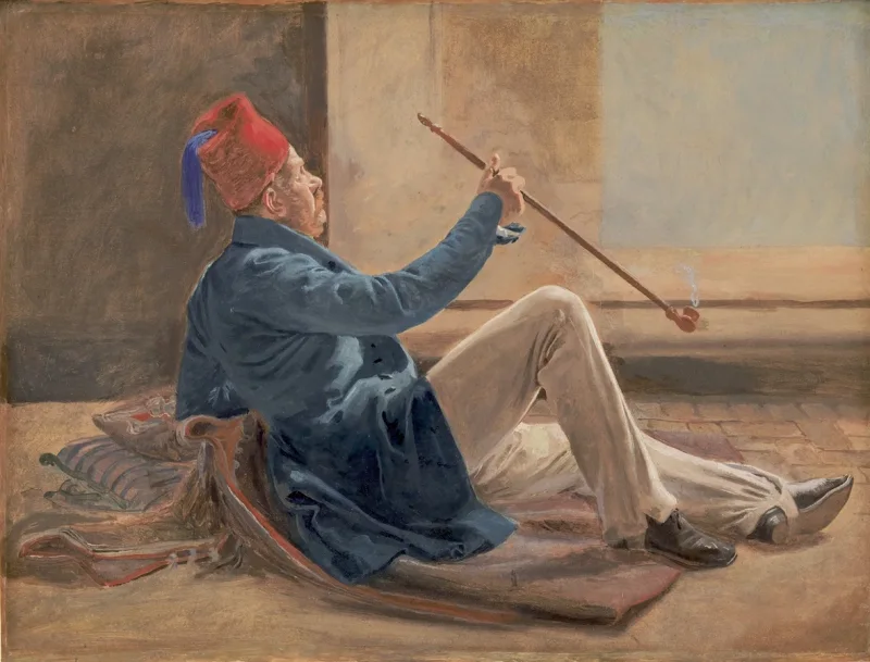 Constantin Hansen – Der Architekt Gottlieb Bindesbøll 1837 | Giclée Kunstdruck gerahmt