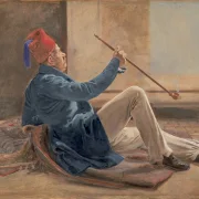 Constantin Hansen – Der Architekt Gottlieb Bindesbøll 1837 | Giclée Kunstdruck gerahmt