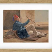 Constantin Hansen – Der Architekt Gottlieb Bindesbøll 1837 | Giclée Kunstdruck gerahmt