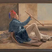 Constantin Hansen – Der Architekt Gottlieb Bindesbøll 1837 | Giclée Kunstdruck gerahmt