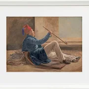 Constantin Hansen – Der Architekt Gottlieb Bindesbøll 1837 | Giclée Kunstdruck gerahmt
