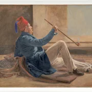 Constantin Hansen – Der Architekt Gottlieb Bindesbøll 1837 | Giclée Kunstdruck gerahmt