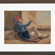 Constantin Hansen – Der Architekt Gottlieb Bindesbøll 1837 | Giclée Kunstdruck gerahmt