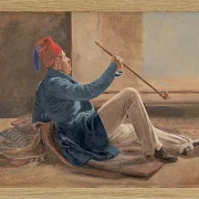 Constantin Hansen – Der Architekt Gottlieb Bindesbøll 1837 | Giclée Kunstdruck gerahmt