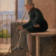 Constantin Hansen – Der Maler Jørgen Sonne 1837 | Giclée Kunstdruck gerahmt