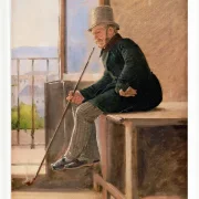 Constantin Hansen – Der Maler Jørgen Sonne 1837 | Giclée Kunstdruck gerahmt