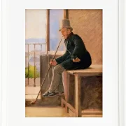 Constantin Hansen – Der Maler Jørgen Sonne 1837 | Giclée Kunstdruck gerahmt