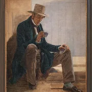 Constantin Hansen – Martinus Rørbye 1837 | Giclée Kunstdruck gerahmt