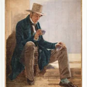 Constantin Hansen – Martinus Rørbye 1837 | Giclée Kunstdruck gerahmt