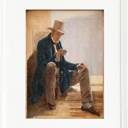 Constantin Hansen – Martinus Rørbye 1837 | Giclée Kunstdruck gerahmt