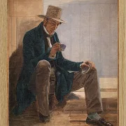 Constantin Hansen – Martinus Rørbye 1837 | Giclée Kunstdruck gerahmt