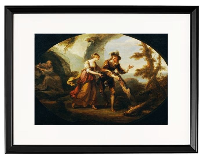 Miranda und Ferdinand - 1782