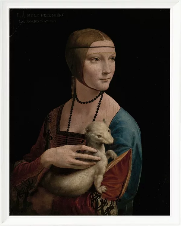 Dame mit Hermelin – Porträt von Cecilia Gallerani – 1536