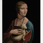 Dame mit Hermelin – Porträt von Cecilia Gallerani – 1536