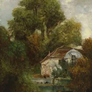 Das Château de Beaulieu, in der Nähe von Lausanne – 1875