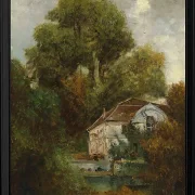 Das Château de Beaulieu, in der Nähe von Lausanne – 1875