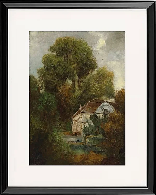 Das Château de Beaulieu, in der Nähe von Lausanne – 1875