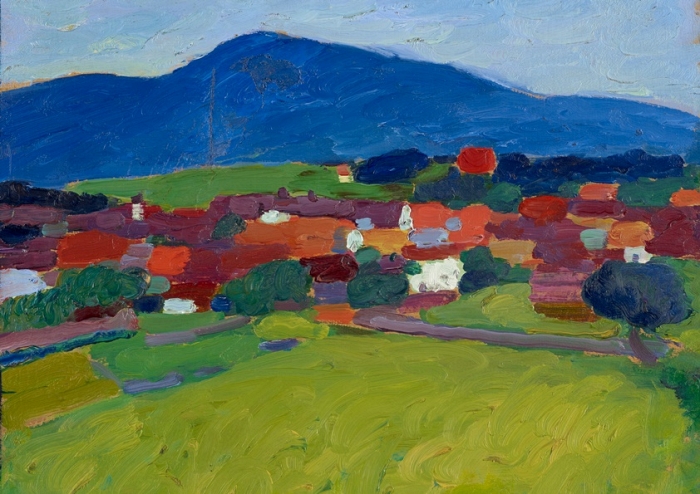 Das Dorf Murnau - 1908