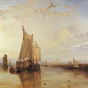Das Dort Paketschiff aus Rotterdam - 1818