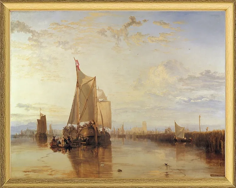 Das Dort Paketschiff aus Rotterdam - 1818