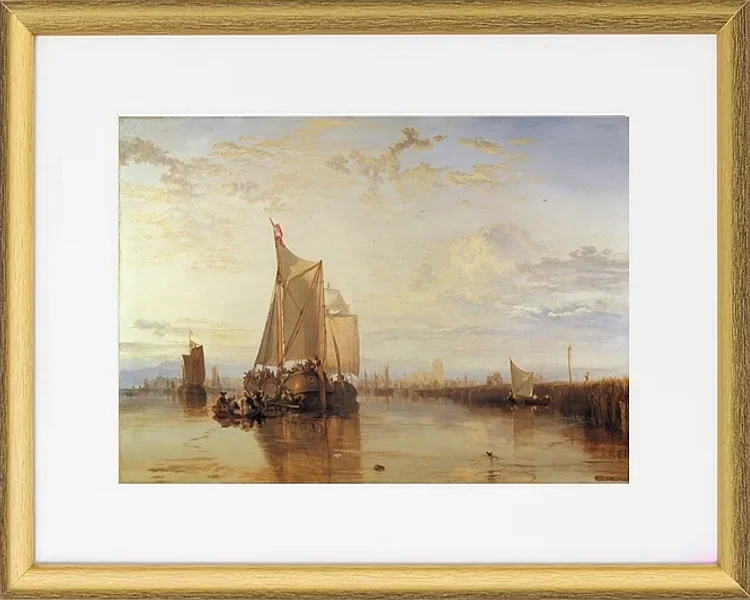 Das Dort Paketschiff aus Rotterdam - 1818