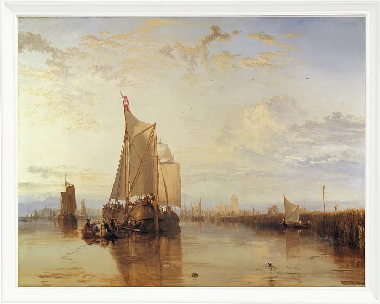 Das Dort Paketschiff aus Rotterdam - 1818