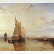 Das Dort Paketschiff aus Rotterdam - 1818