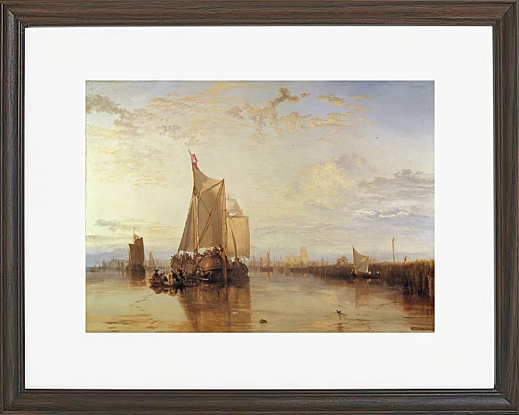 Das Dort Paketschiff aus Rotterdam - 1818