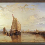 Das Dort Paketschiff aus Rotterdam - 1818