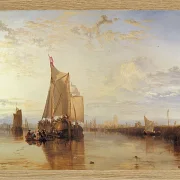 Das Dort Paketschiff aus Rotterdam - 1818