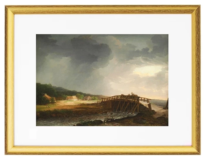 Die Brücke über Tryggevælde  –  1813