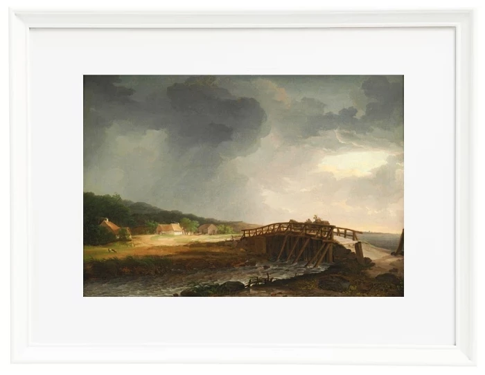 Die Brücke über Tryggevælde  –  1813