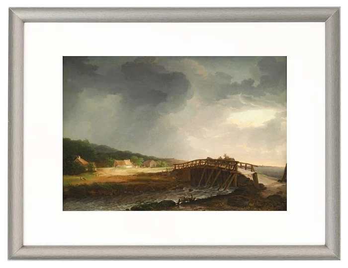 Die Brücke über Tryggevælde  –  1813