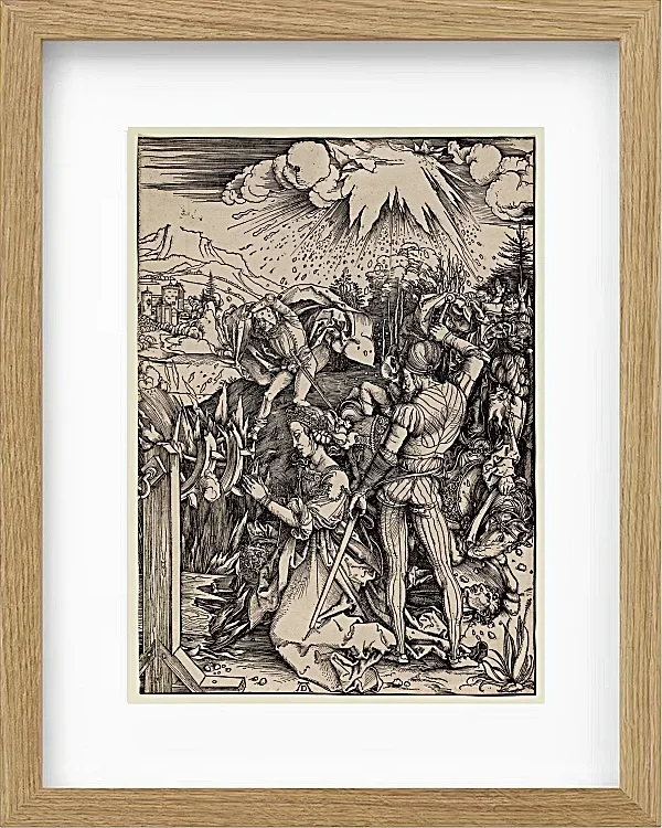 Das Martyrium der Heiligen Katharina von Alexandria – 1496