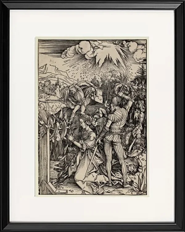 Das Martyrium der Heiligen Katharina von Alexandria – 1496