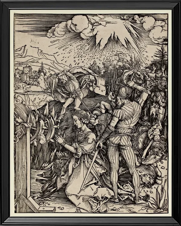 Das Martyrium der Heiligen Katharina von Alexandria – 1496