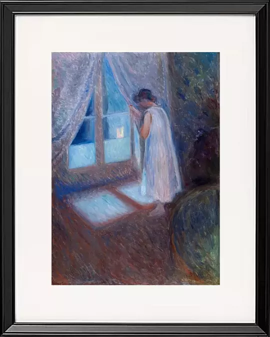 Das Mädchen am Fenster – 1893
