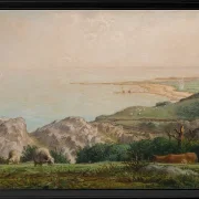 Das Meer von der Spitze der Landemer-Klippe aus gesehen – 1870