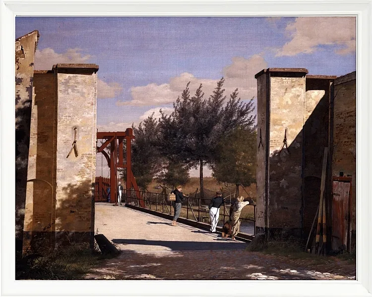 Citadellets nordlige port - 1834