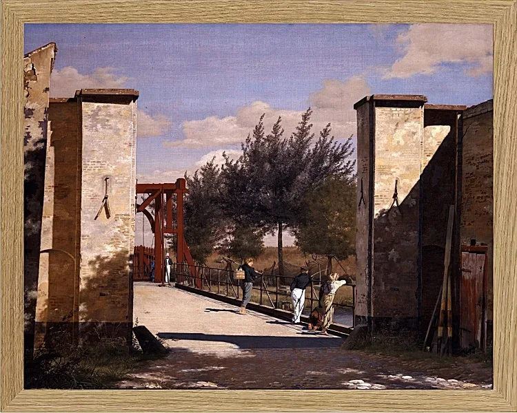 Citadellets nordlige port - 1834