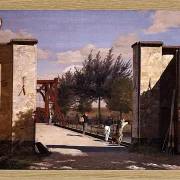 Citadellets nordlige port - 1834