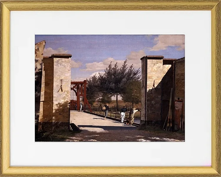 Citadellets nordlige port - 1834